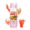 LIOSHN Small Portable Juicer Machines Electric Slow Juicer Extractor Mini Rechargeable Masticating Cold Press Juicer for Vegetable and Fruit