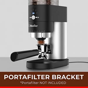 Mueller Ultra-Grind Conical Burr Grinder Professional Series, Innovative Detachable PowderBlock Grinding Chamber for Easy Cleaning and 40mm Hardened Gears for Long Life
