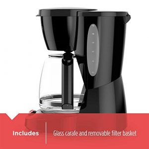 BLACK+DECKER 12-Cup Switch Coffee Maker, Duralife Glass Carafe, Black, CM0940BD