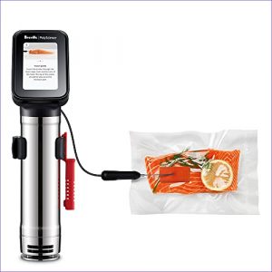 Breville Polyscience HydroPro Plus Sous Vide Immersion Circulator, 1450 Watt, Bluetooth, Stainless, CSV750PSS1BUC1