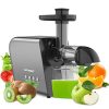 Celery Juicer Machines Easy To Clean,Electric Cold Press Juicer Extractor Leafy Greens Wheatgrass Beet,Quiet Vegetables and Fruits Juicer 200W Motor,Reverse Function,Low Speed,BPA Free,Dishwasher Safe