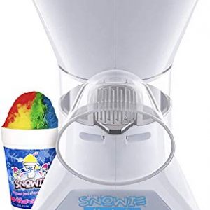 Little Snowie Max Snow Cone Machine - Premium Shaved Ice Maker, With Powder Sticks Syrup Mix, 6-Stick Kit
