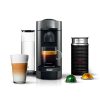 Nespresso Vertuo Plus Coffee and Espresso Maker by De'Longhi, Grey with Aeroccino Milk Frother (Capsule Assortment May Vary)