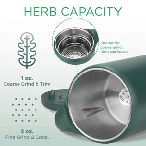 Herb Infuser - Infusion Machine w/ Strainer to Make Edibles, Butter & Tincture