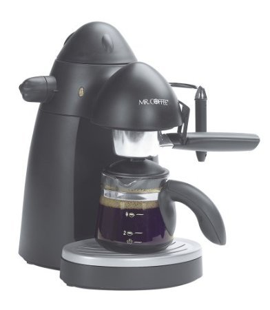 Mr. Coffee ECM20 Steam Espresso Maker, Black with Mini Tool Box (fs)
