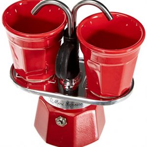 0007303, Bialetti SET MINI EXPRESS, 8006363030489, 2 cups,Red