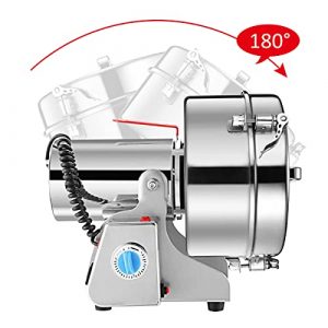 RRH 3000G Stainless Steel Grain Grinder Mill Powder Machine Swing Type Commercial Electric Grain Mill Grinder for Herb Food Grade