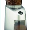 Capresso 560Infinity Conical Burr Grinder, Brushed Silver, 8.5-Ounce