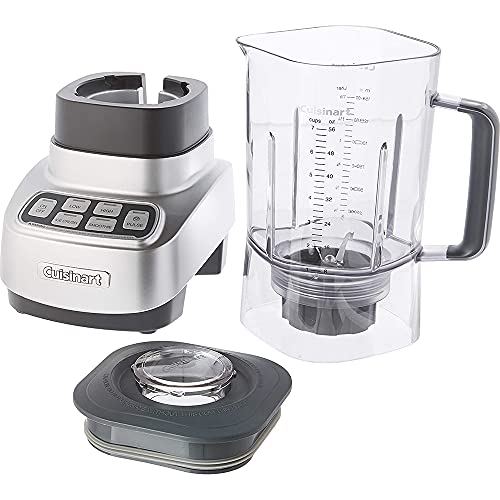 Cuisinart SPB-650 Velocity Ultra 7.5 1 HP Blender Silver Bundle with 1 YR CPS Enhanced Protection Pack
