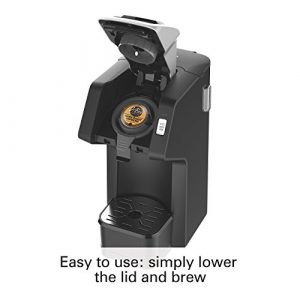 Hamilton Beach (49974) Single Serve Coffee Maker, Compatible with pod Packs and Ground Coffee, Flexbrew, Black (Renewed)