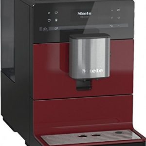 Miele CM5300 Super-Automatic Espresso Machine Coffee System, Tayberry Red (Renewed)