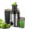 Juicer, HOUSNAT Juicer Machines Vegetable and Fruit with 3-Speed Setting, Upgraded Version 400W Motor Qucik Juicing, Juicing Recipe Included