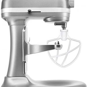 Coated Flat Beater for KitchenAid 6 quart Bowl-Lift Stand Mixer - Efficient Metal Mixing Attachments for Kitchenaid, for Baking - Pastry, Pasta Dough, Mixing Accessory