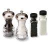 Olde Thompson Aspen - 5" Chrome Peppermill and Salt Grinder - Also Includes Bonus Pepper and Salt Refills, Fully Adjustable Grinding Mechanisms, Ideal Housewarming Gift, Includes Lifetime Guarantee