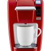Keurig K15 Coffee Maker, Single Serve K-Cup Pod Coffee Brewer, 6 to 10 Oz. Brew Sizes, Chili Red