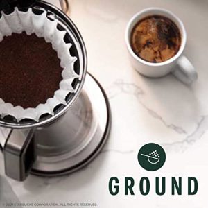 Starbucks Dark Roast Ground Coffee — Espresso Roast — 100% Arabica — 1 bag (18 oz.)