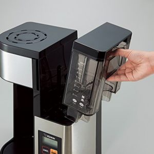 Zojirushi EC-YTC100XB Coffee Maker, 10-Cup, Stainless Steel/Black