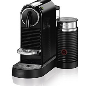 Nespresso Citiz Coffee and Espresso Machine by DeLonghi with Aeroccino, Black