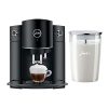 Jura 15215 D6 Automatic Coffee Machine, Black with Glass Milk Container Bundle (2 Items)