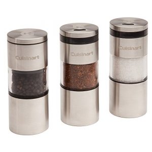 Cuisinart CSS-33 Magnetic Grilling Spice Set, Silver