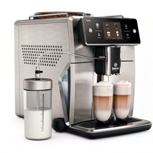 Saeco Xelsis Super-Automatic Espresso Machine, Stainless Steel - SM7685/04 (Renewed)