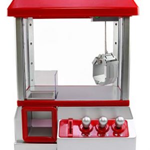 Claw Machine For Kids - Fill The Toy Claw Machine With Prizes, Candy, Small Toys - Fun Gift, Party Game For Children - Electronic Claw Toy Candy Grabber Crane Machine With Led Lights And Sound Effects