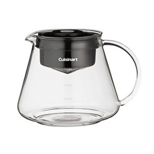 Cuisinart DCB-10P1 Automatic Cold Brew Coffeemaker with 7-Cup Glass Carafe, Black/Stainless