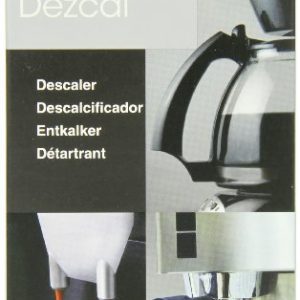 Urnex Dezcal Coffee and Espresso Descaler and Cleaner - 4 Uses - Activated Scale Remover Use with Home Coffee Brewers Espresso Machine Pod Machine Capsule Machine Kettles Garmet Steamers