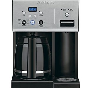 Cuisinart Plus 12-Cup Hot Water Coffee Maker, Black/Stainless