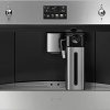 Smeg CMSU4303X Classic Design Aesthetic Built-In Fully Automatic Coffee System with Milk Frother Stainless Steel, 24-Inches
