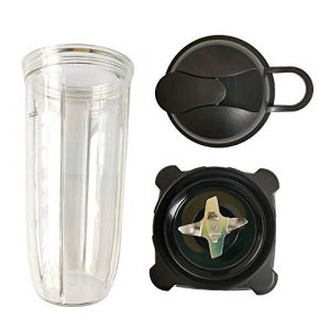Sduck 32oz cup with lid and Blade Motor Base Ninja Replacement Parts for Ninja BL700 BL701 1200 NJ600 NJ602 NJ600WN BL701WM