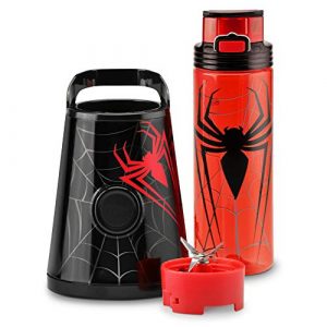 Marvel Spider-Man MVS-700CN Personal Blender, 25 oz., Red/Black