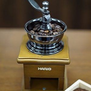 Hario Ceramic Manual Coffee Grinder, Brown