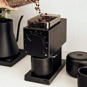 Fellow Ode Brew Grinder - Electric Burr Coffee Grinder, 31 Settings for Drip, French Press, Cold Brew, Small Footprint, Matte Black