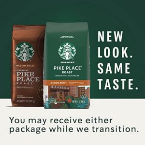 Starbucks Medium Roast Ground Coffee — Pike Place Roast — 100% Arabica — 1 bag (28 oz.)