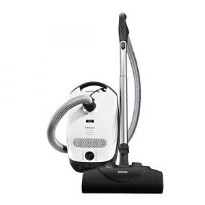 Miele Classic C1 Cat and Dog Canister HEPA Vacuum Cleaner with SEB228 Powerhead Bundle - Includes Miele Performance Pack 16 Type GN AirClean Genuine FilterBags + Genuine HEPA Filter