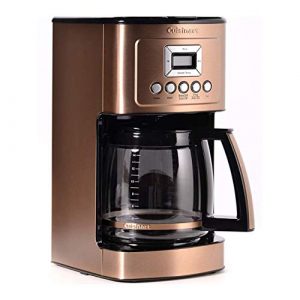 Cuisinart DCC-3200CS Perfectemp Coffee Maker, 14 Cup Progammable with Glass Carafe, Copper Steel