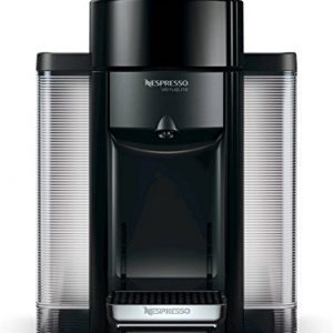 Nespresso A+GCC1-US-BK-NE VertuoLine Evoluo Deluxe Coffee & Espresso Maker with Aeroccino Plus Milk Frother, Black (Discontinued Model)