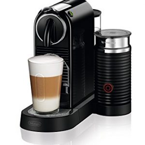 Nespresso Citiz Coffee and Espresso Machine by DeLonghi with Aeroccino, Black