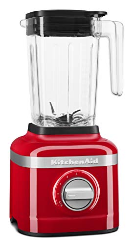 KitchenAid KSB1332PA 48oz, 3 Speed Ice Crushing Blender with 2 x 16oz Personal Jars to Blend and Go, Passion Red