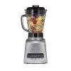 Proctor Silex High Performance Blender with 12 Functions for Puree, Ice Crush, Shakes and Smoothies, 52 oz. BPA Free MultiBlend Jar, 950 Watts, Black & Silver (53560)