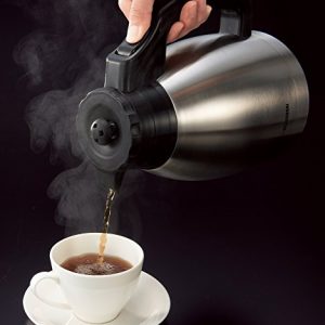 Zojirushi EC-YTC100XB Coffee Maker, 10-Cup, Stainless Steel/Black
