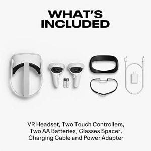 Oculus Quest 2 - Advanced All-In-One Virtual Reality Headset - 256 GB (Renewed Premium)