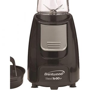 Brentwood Blend to Go Personal Blender with Travel Cup, 20 oz, Black