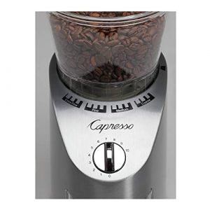Capresso Infinity Conical Burr Grinder (Stainless Steel) (Certified Refurbished)