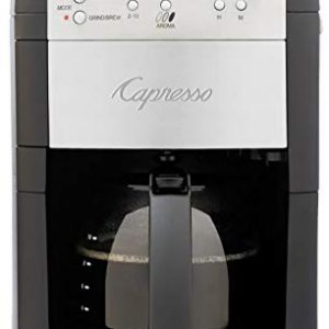 Capresso CoffeeTeam GS 10-Cup Digital Coffee Maker with Extra Glass Carafe, Set