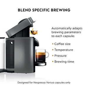 Nespresso Vertuo Plus Coffee and Espresso Maker by De'Longhi, Titan