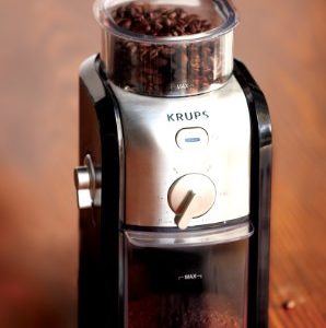 KRUPS GVX212 Coffee Grinder, 1, Black and Metal