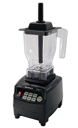OmniBlend V Commercial Blender for Smoothies Shakes Cocktails, Heavy Duty 3-Speed, Self-Cleaning, Includes Multi-functional 2-in-1 Wet Dry Blades, 1.5 Liter BPA-Free Shatter-Proof Jar (Black)