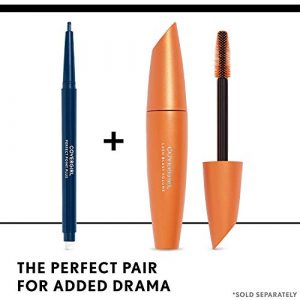 COVERGIRL Perfect Point Plus Eyeliner Pencil, Black Onyx Pack of 1, Long-Lasting, Versatile Black Eyeliner, Soft Smudging Tip, No Sharpening Needed